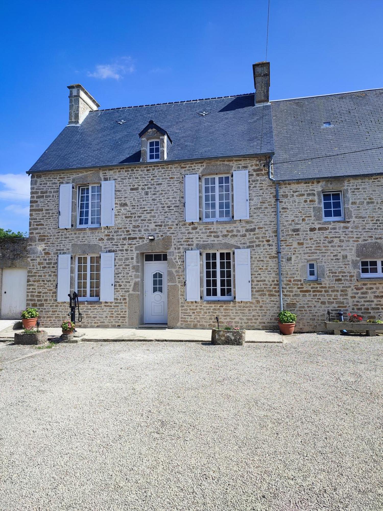 La Barberie A Saint-Marcouf Villa Exterior foto